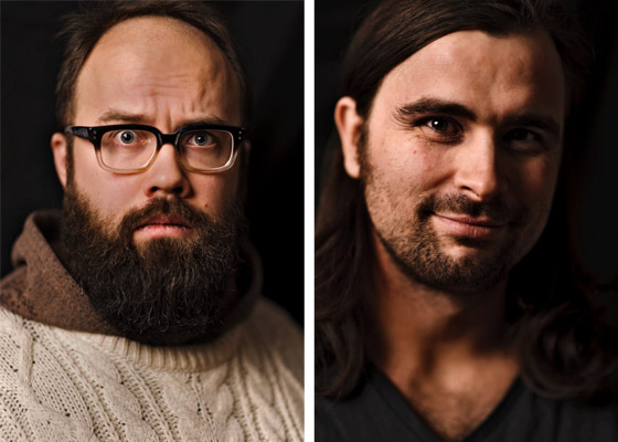 faces of Icelandic musicians