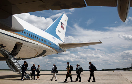 Traveling Aboard Air Force One