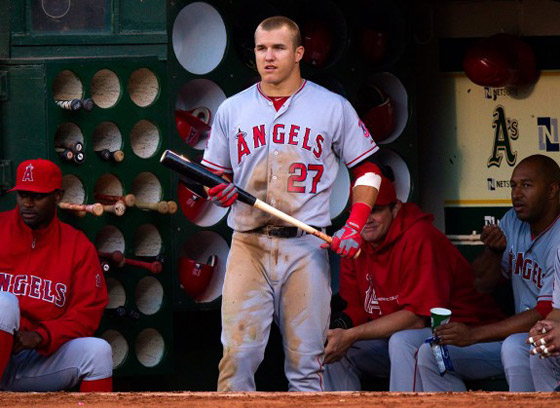 Los Angeles Angels: Mike Trout August 2012 Sports Illustrated