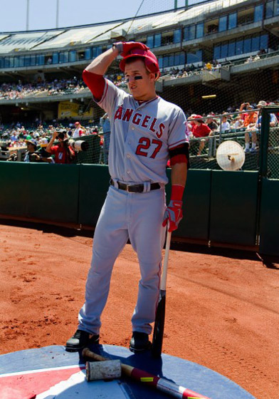 Mike Trout for Sports Illustrated - by Brad Mangin - The Photo Brigade