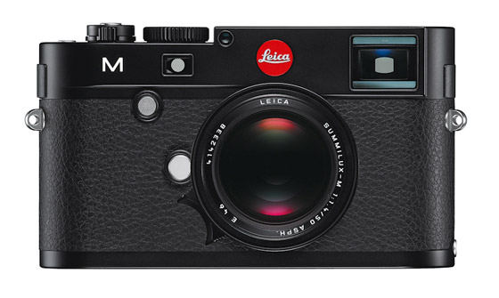 Leica M black front
