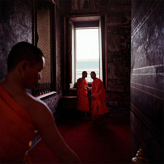 Monks in Temple