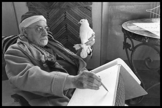 Henri-Matisse at his home villa