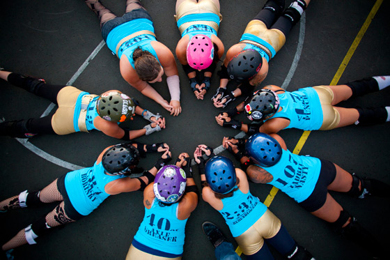 roller derby girls roller derby girls