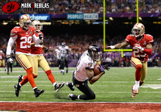 Ravens top 49ers in Blackout Bowl - by Mark J. Rebilas - The Photo Brigade