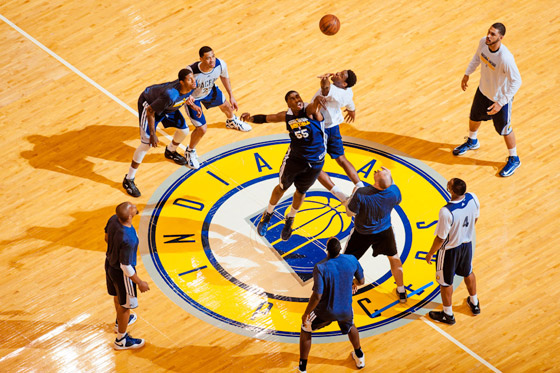 Pacers practice