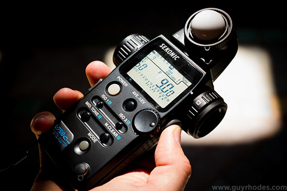 Sekonic L-758CINE Light Meter Review - by Guy Rhodes - The Photo