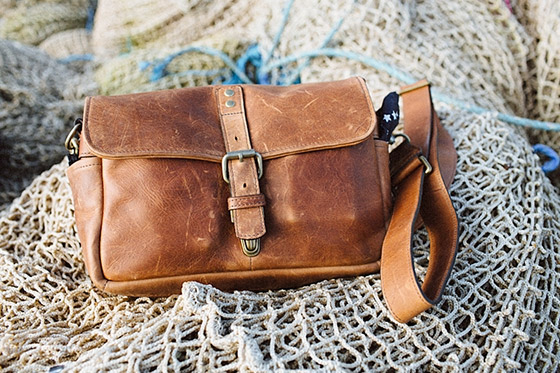 leather camera bag