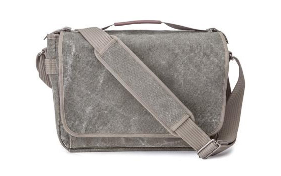 John | Tweed Laptop Bag Grey/Brown