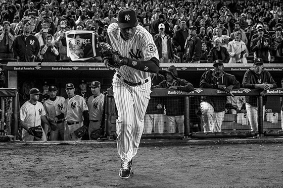 Number two, Derek Jeter, number two. - Mangin Photography Archive