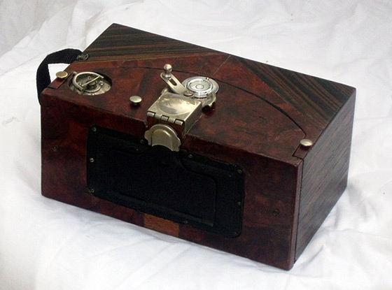 antique panoramic camera