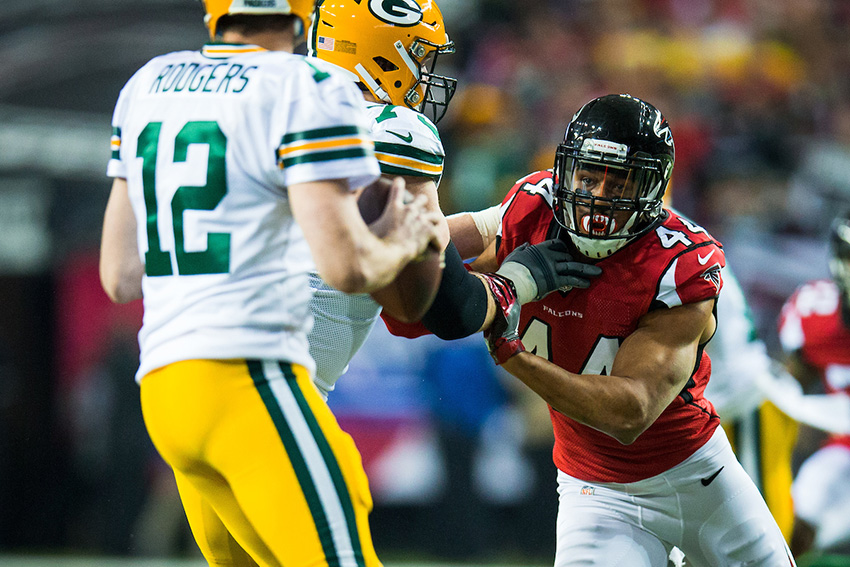 NFC conference title game: Falcons 44, Packers 21