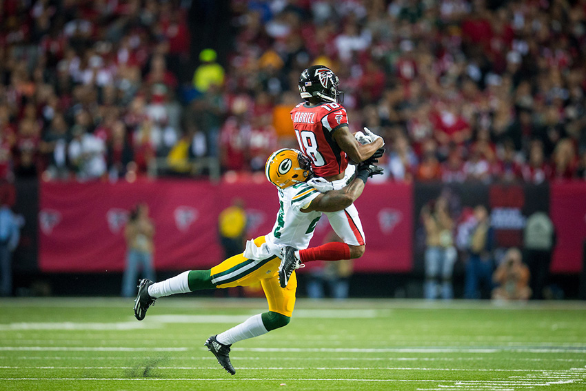 NFC conference title game: Falcons 44, Packers 21