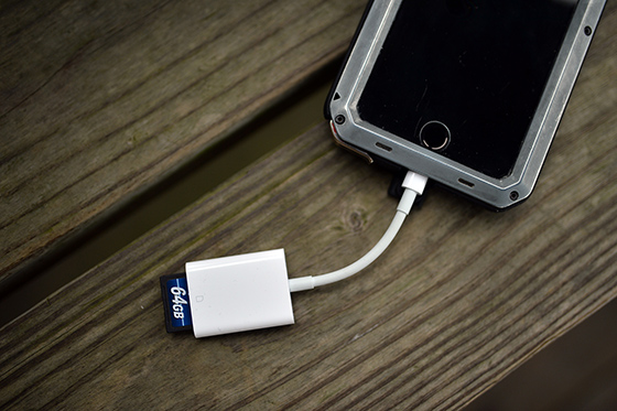 Apple Lightning to SD Card Camera Reader Review - by . Muncy - The Photo  Brigade